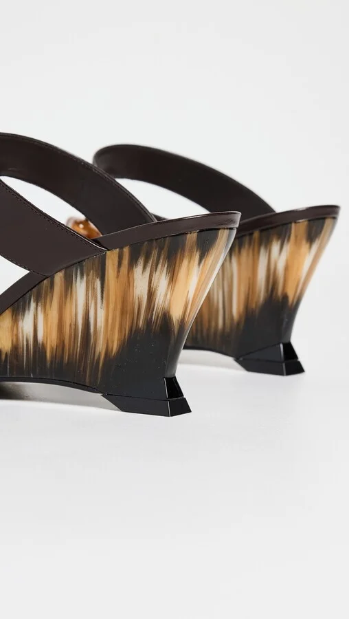 FERRAGAMO Runway Beads Wedges - Image 5