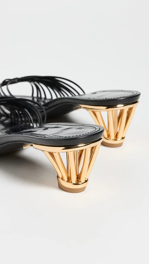 FERRAGAMO Runway Cage Heels - Image 2