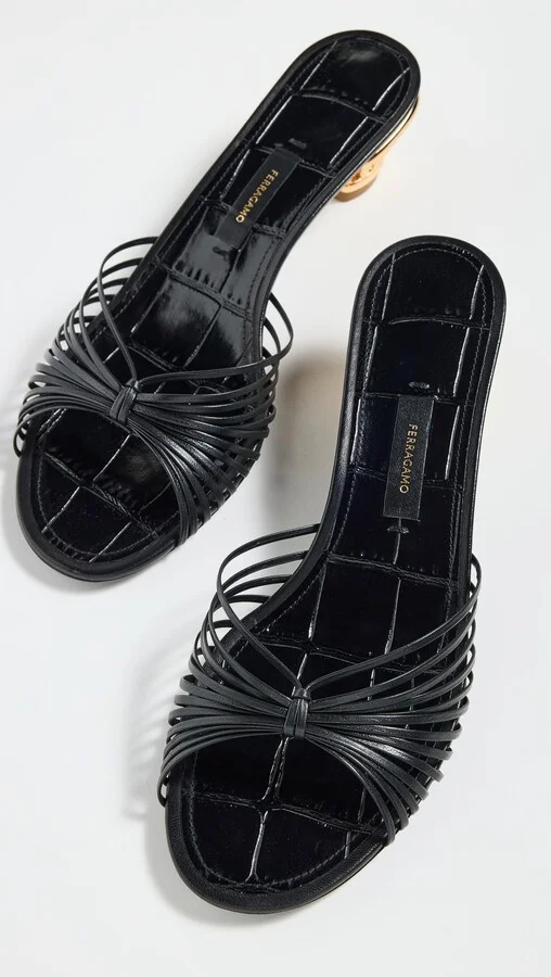 FERRAGAMO Runway Cage Heels - Image 4