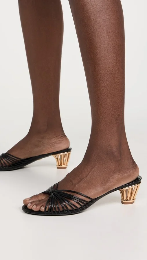 FERRAGAMO Runway Cage Heels - Image 5