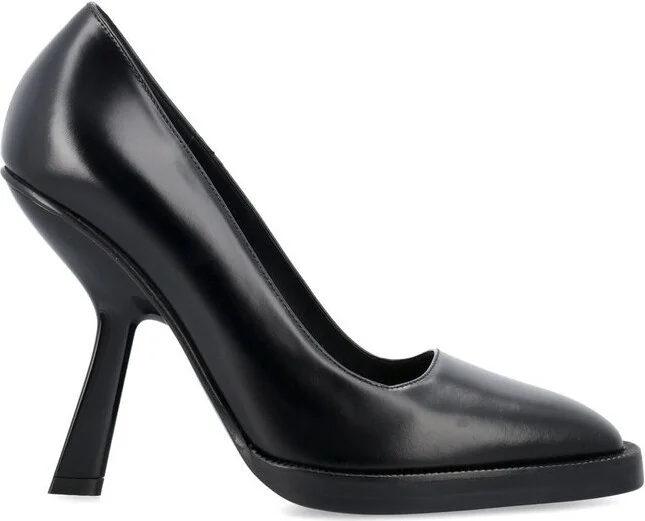 Ferragamo Shaped Pointed-Toe Pumps