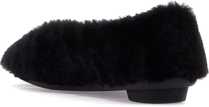FERRAGAMO shearling ballet flats - Image 2