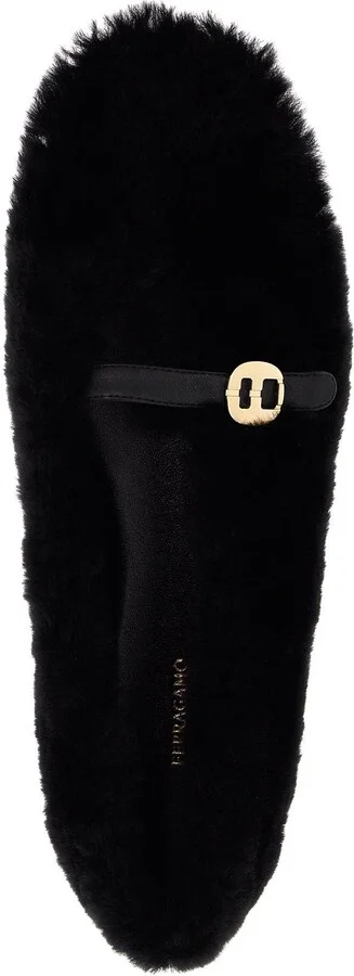 FERRAGAMO shearling ballet flats - Image 3
