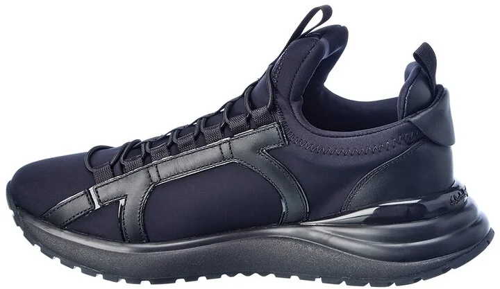 Ferragamo Shiro Neoprene & Leather Sneaker - Image 2