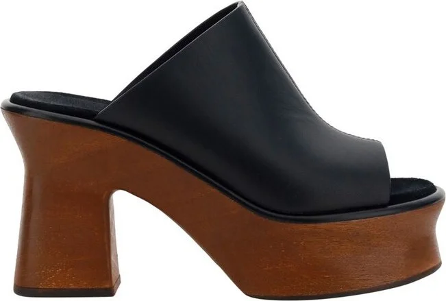 Ferragamo Slip-On Platform Sandals