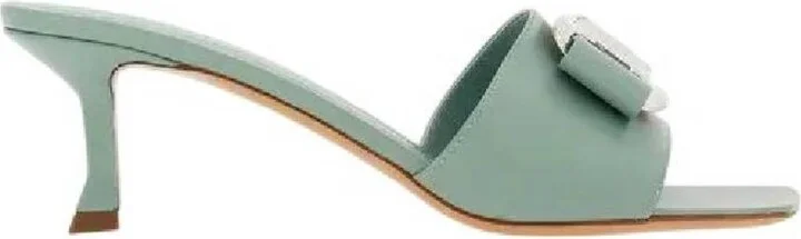 Ferragamo Slip-On Vara Bow Sandals