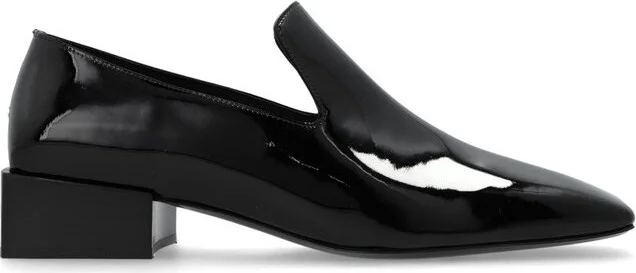 Ferragamo Square-Toe Slip-On Loafers
