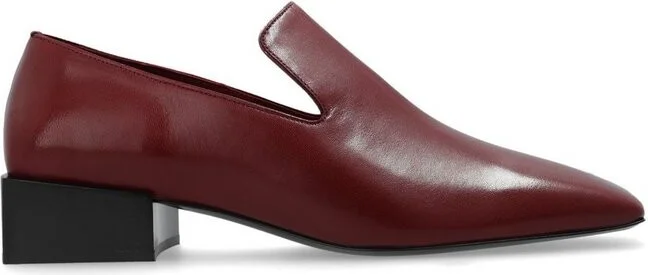 Ferragamo Square-Toe Slip-On Loafers