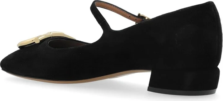 Ferragamo Suede High-heeled Shoes - Image 5