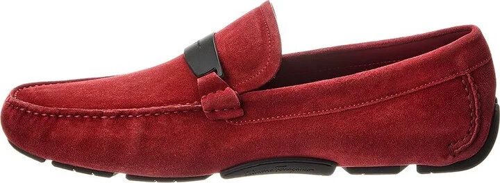 Ferragamo Switch Evolo Suede Driver - Image 2