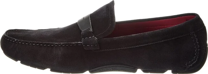 Ferragamo Switch Light Suede Driver - Image 2