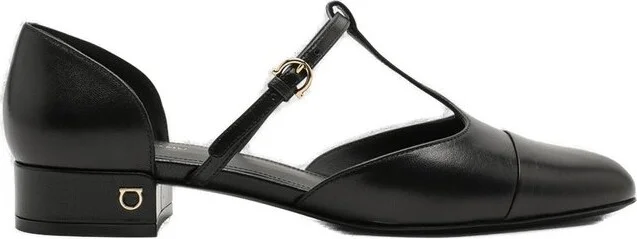 Ferragamo T-Strap Ballet Shoes