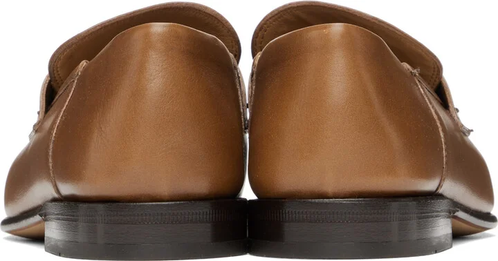 Ferragamo Tan Ottone Loafers - Image 2