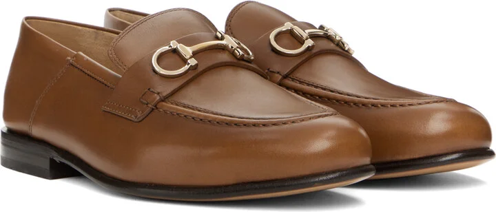 Ferragamo Tan Ottone Loafers - Image 4