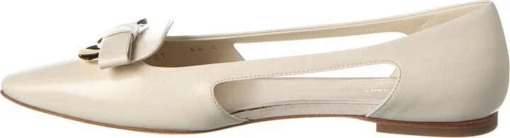 Ferragamo Terea Leather Flat - Image 2