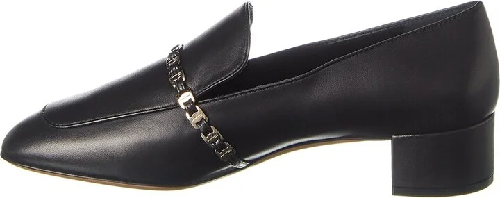 Ferragamo Tilos Leather Pump - Image 2