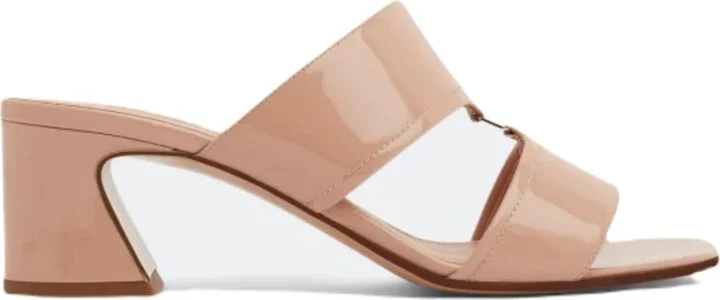 Ferragamo Tot 55 Women's Sandals Beige