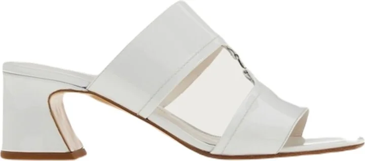 Ferragamo Tot 55 Women's Sandals White