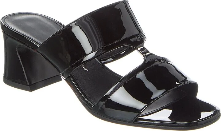 Ferragamo Tot Patent Sandal