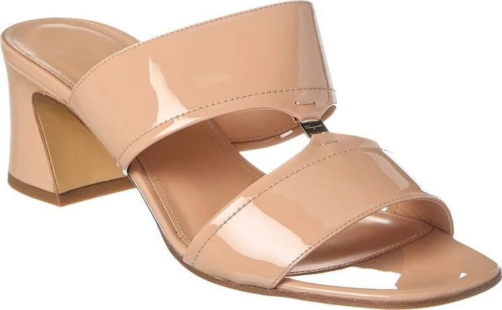 Ferragamo Tot Patent Sandal