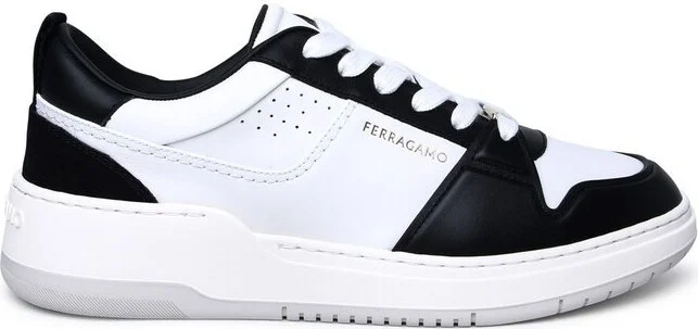 Ferragamo Two-Toned Low-Top Sneakers