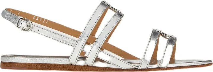 Ferragamo Typa Women's Sandals Silver