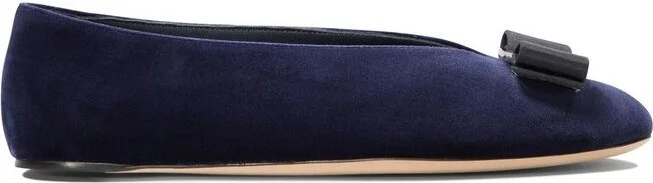 Ferragamo Vanna Bow-Detailed Ballet Flats
