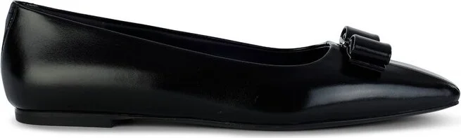 Ferragamo Vara Bow Detailed Ballerina Flats