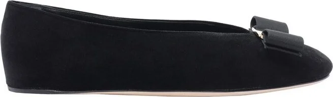 Ferragamo Vara Bow Slip-On Ballets