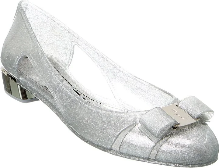 Ferragamo Vara Jelly Flat