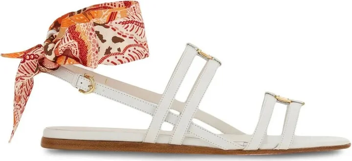 Ferragamo Vara Lace-Up Sandals
