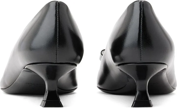 Ferragamo Vara Leather Pumps - Image 2