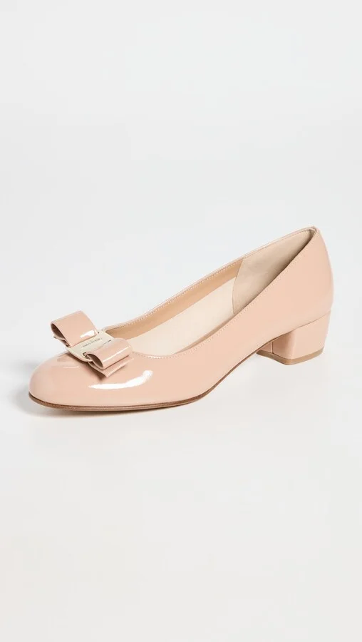 FERRAGAMO Vara Low Heel Pumps - Image 2
