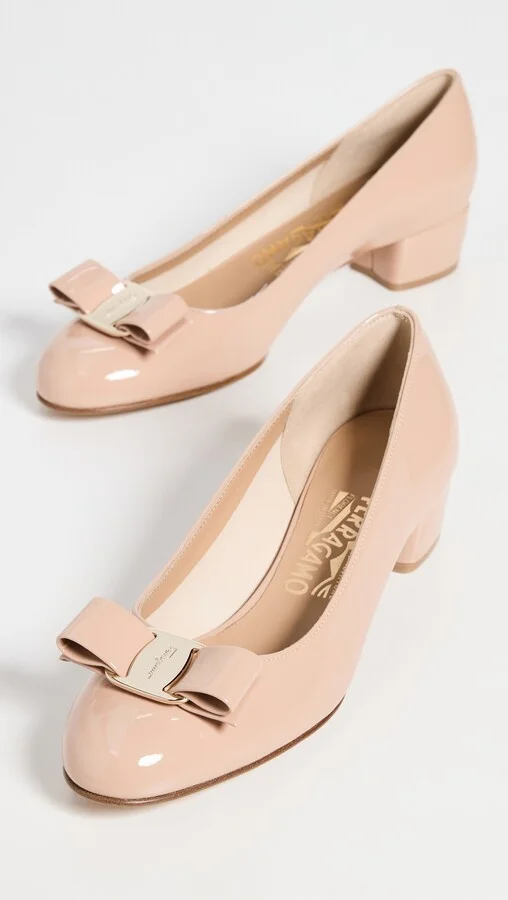 FERRAGAMO Vara Low Heel Pumps - Image 4