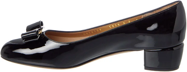 Ferragamo Vara Patent Pump - Image 2