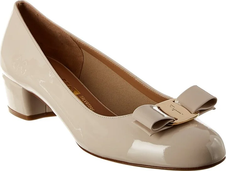 Ferragamo Vara Patent Pump