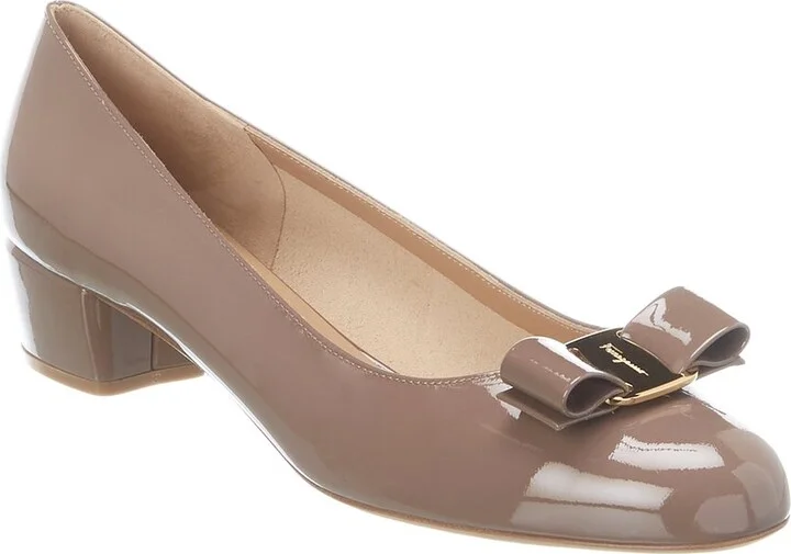 Ferragamo Vara Patent Pump