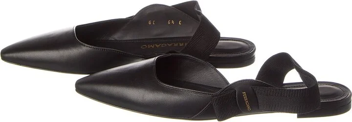 Ferragamo Vara Quilted Leather Flat (Authentic Pre-Loved) - Image 2