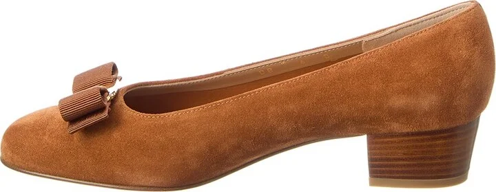 Ferragamo Vara Suede Pump - Image 2
