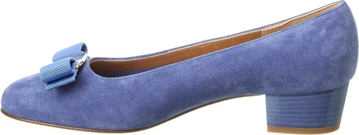 Ferragamo Vara Suede Pump - Image 2