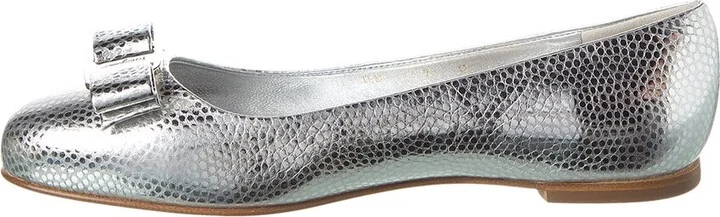 Ferragamo Varina Leather Ballet Flat - Image 2