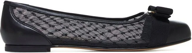 Ferragamo Varina Mesh Ballerina Shoes
