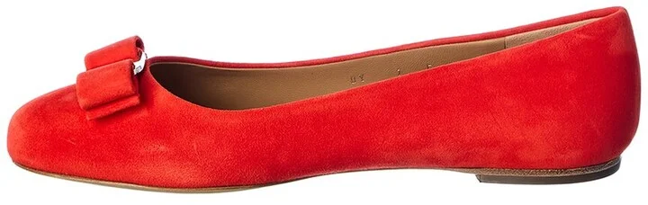 Ferragamo Varina Suede Flat - Image 2