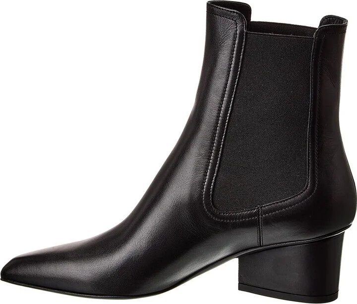 Ferragamo Velta Leather Bootie - Image 2