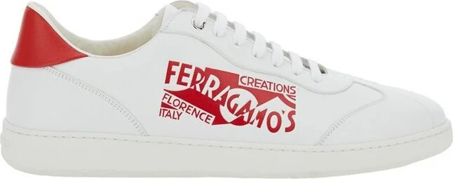 Ferragamo Venna Logo Printed Sneakers