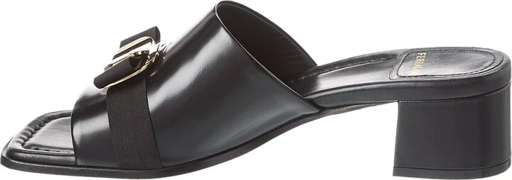 Ferragamo Vilna Leather Sandal - Image 2