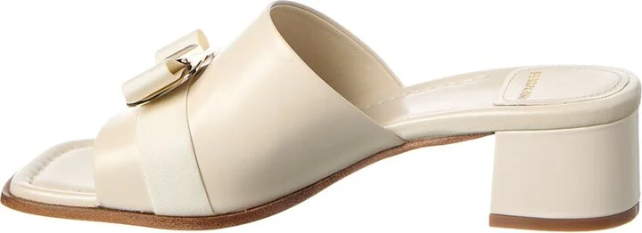 Ferragamo Vilna Leather Sandal - Image 2