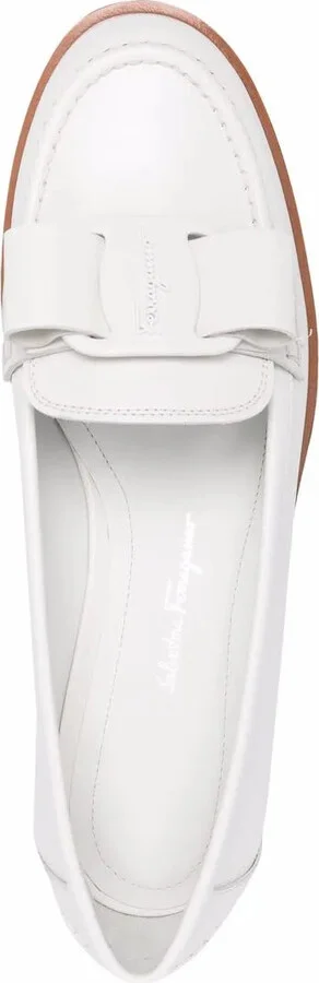 Ferragamo Viva Bow-Embellished Loafers