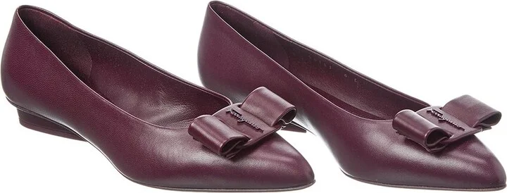 Ferragamo Viva Leather Flat (Authentic Pre-Loved)