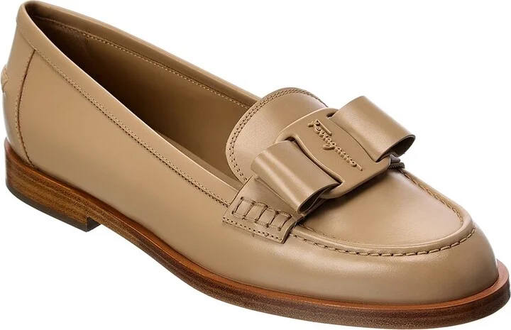 Ferragamo Viva Leather Loafer